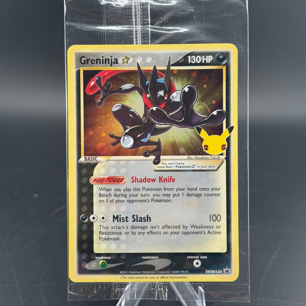 Greninja Star Sword & Shield Promo SEALED SWSH144