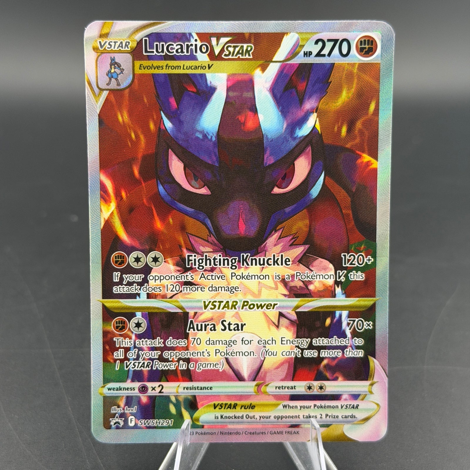 Lucario VSTAR Sword & Shield Promo SWSH291