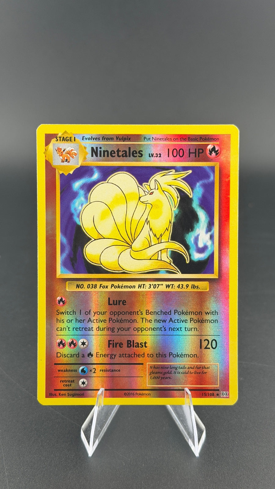 Ninetales XY Evolutions 15/108 NM