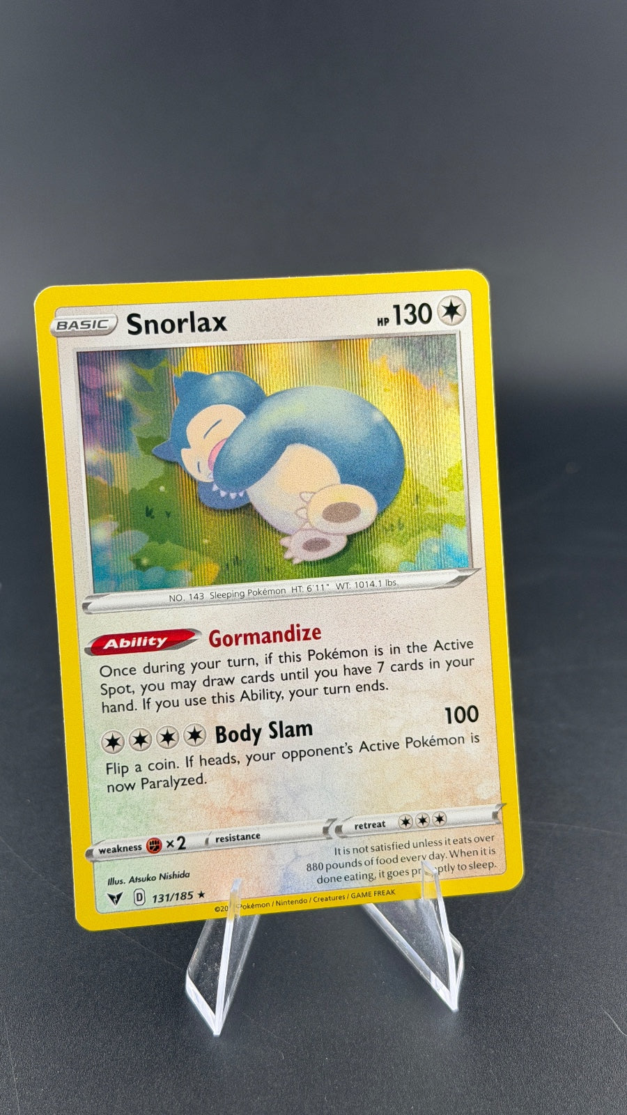 Snorlax Vivid Voltage 131/185 NM