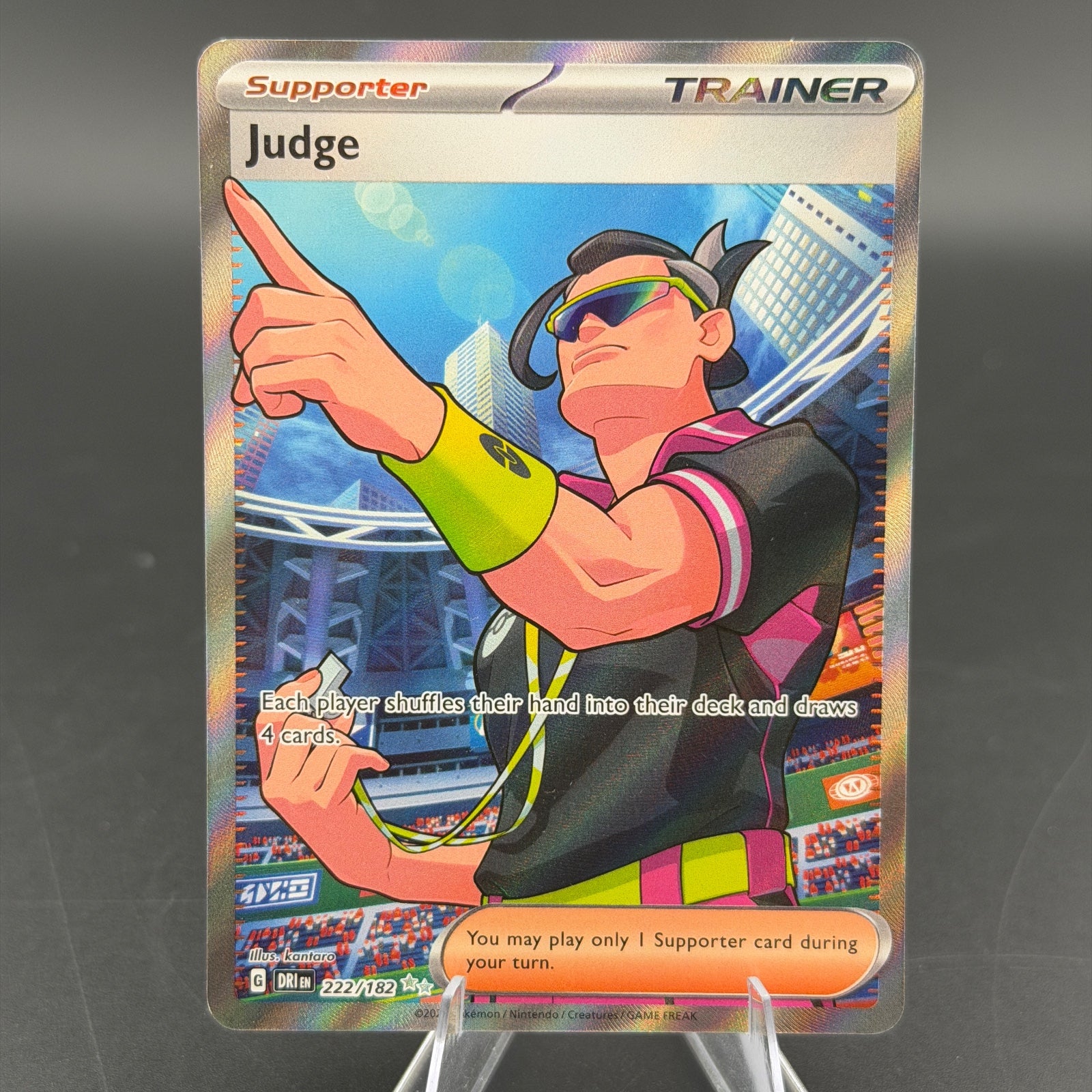 Pokemon TCG Judge SV10: Destined Rivals 222/182