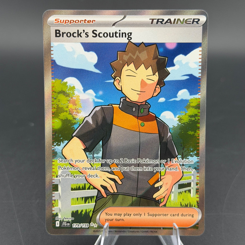 Pokemon TCG Brock's Scouting Journey Together 179/159
