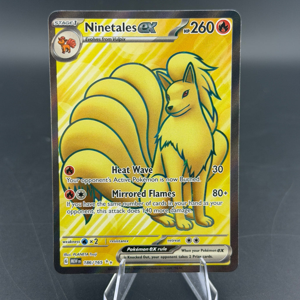 Ninetales ex Scarlet & Violet 151 186/165