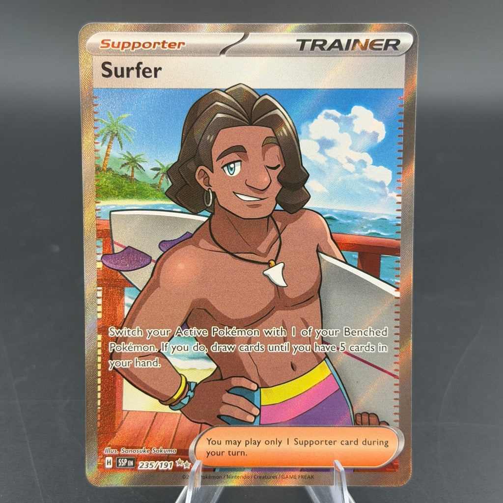 Pokemon TCG Surfer Surging Sparks 235/191