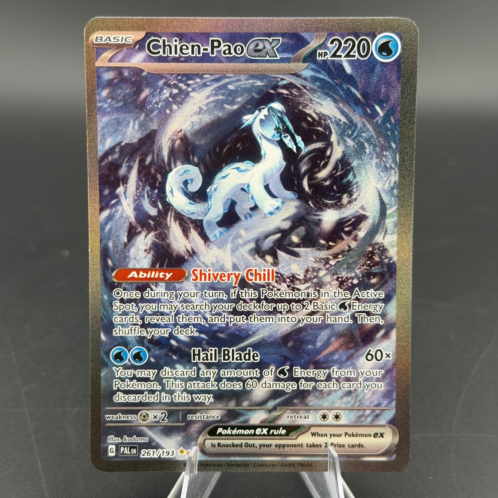Chien-Pao ex Paldea Evolved 261/193