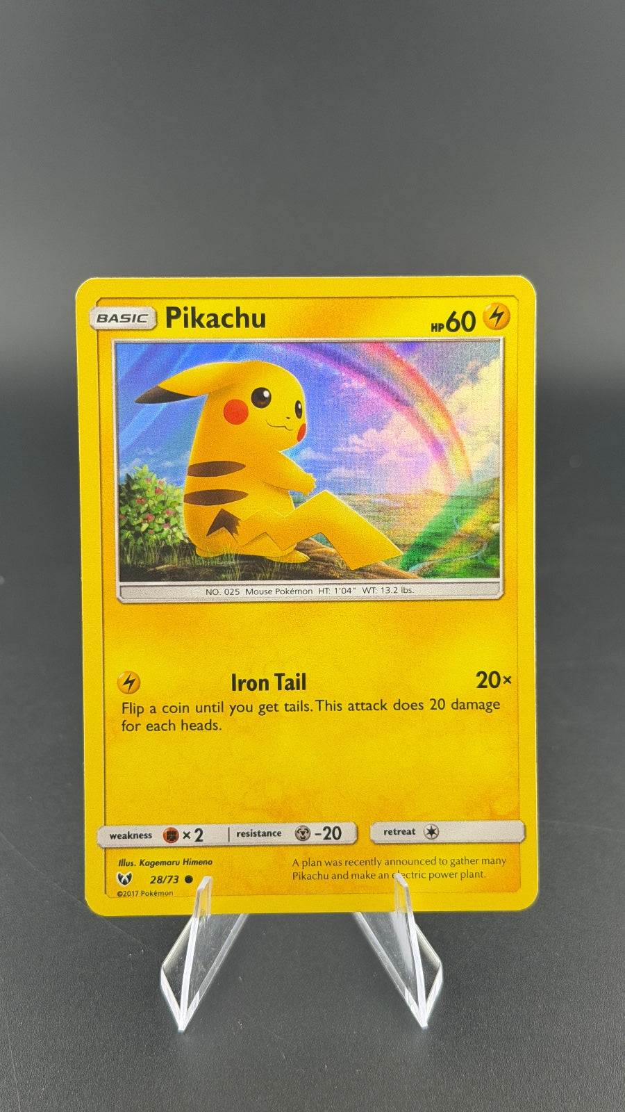 Pikachu  Cosmos 028/073 NM