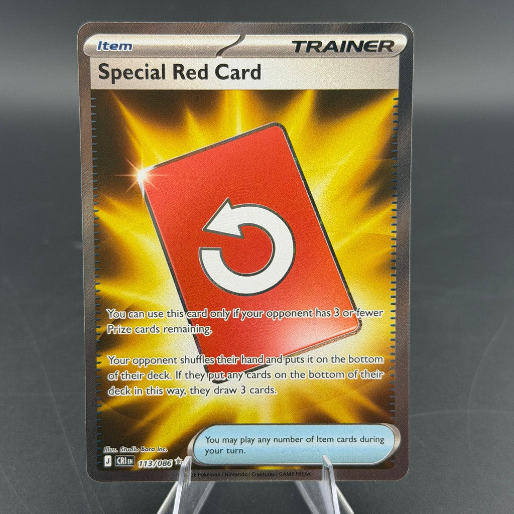 Special Red Card Chaos Rising 113/086