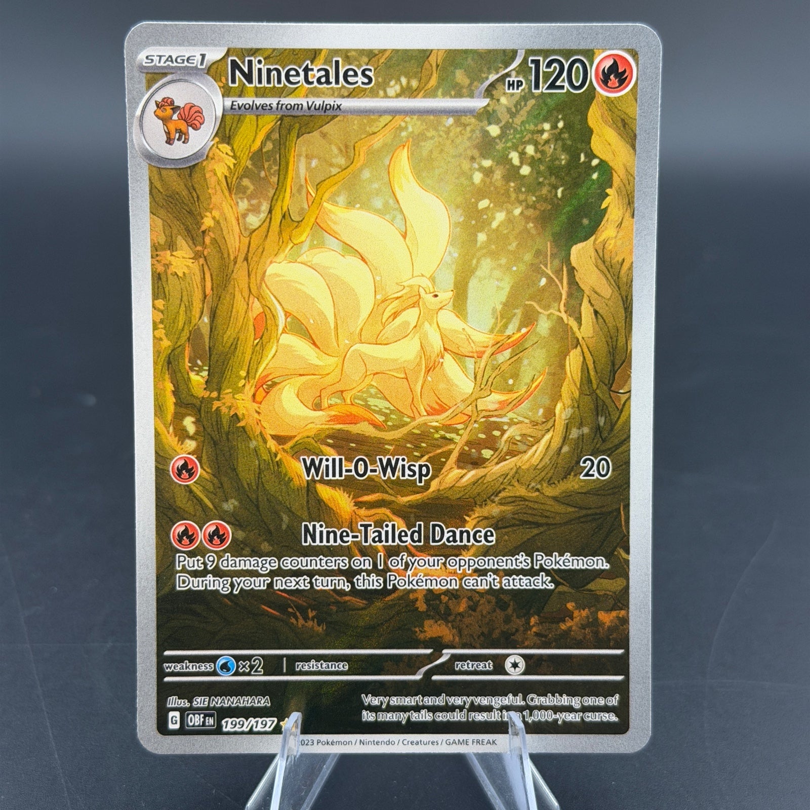 Ninetales 199/197 Obsidian Flames