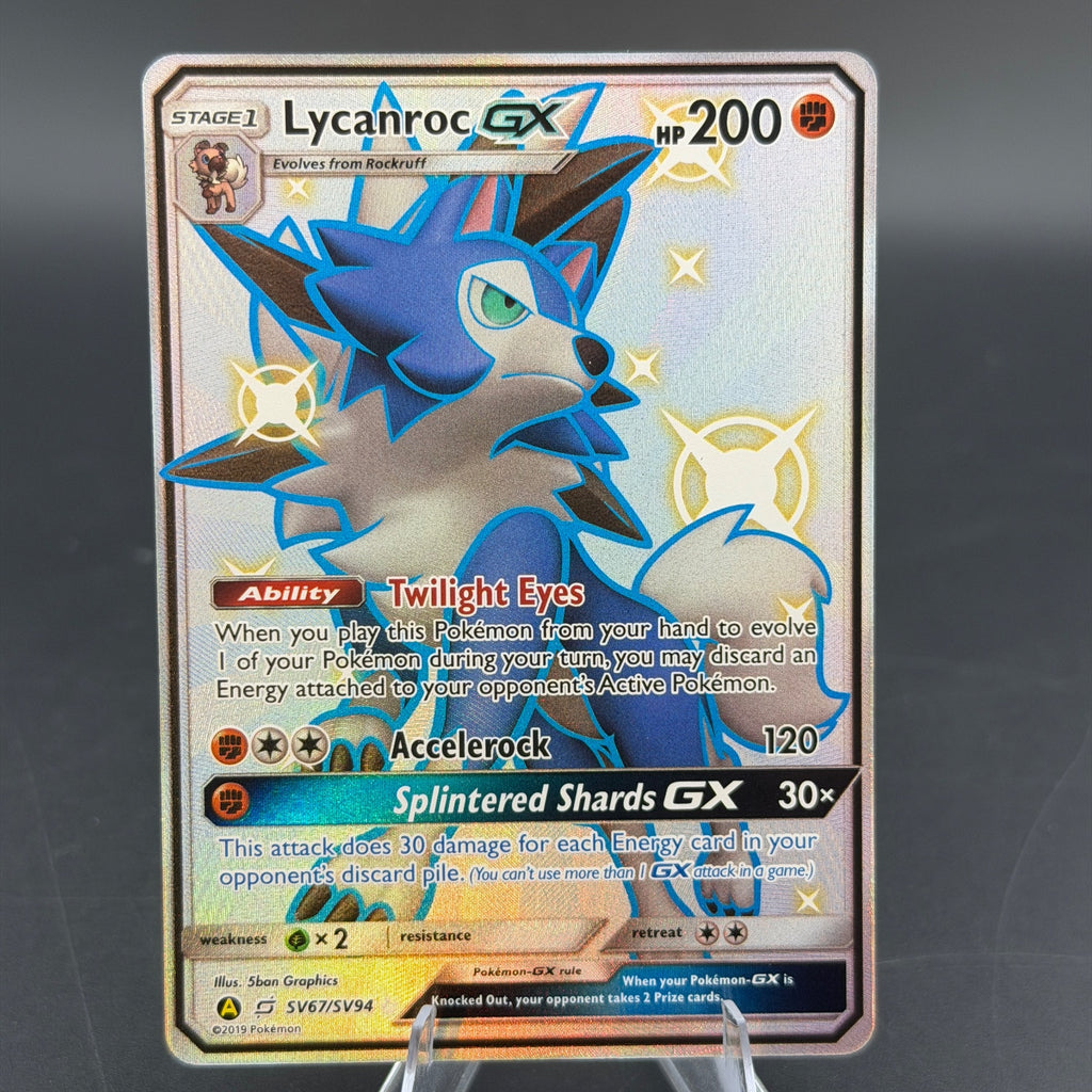 Lycanroc GX SV67/SV94 Hidden Fates