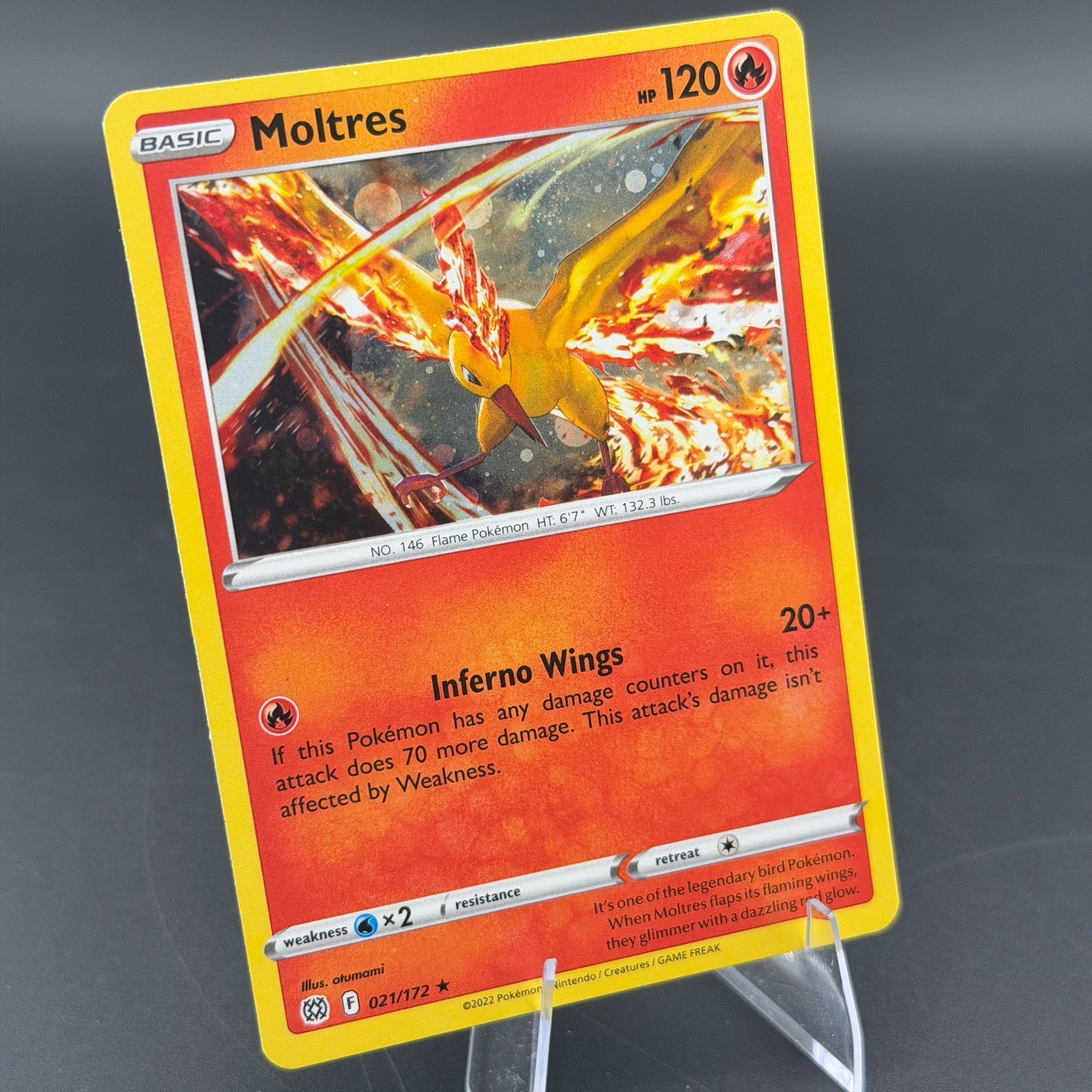 Moltres Cosmos Holo 021/172 NM