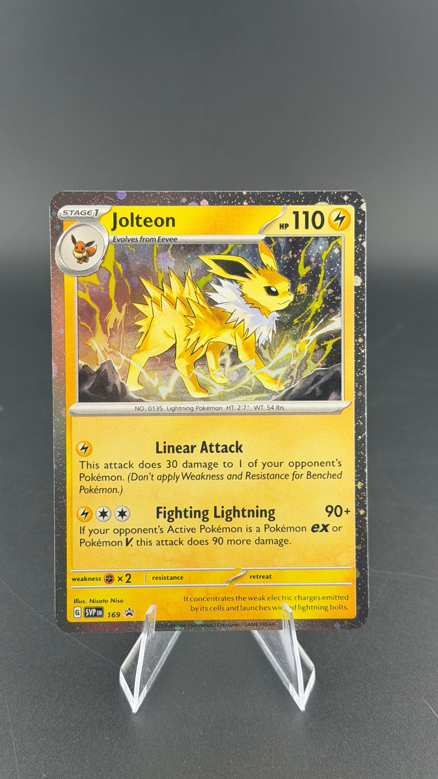 Jolteon Scarlet & Violet Promo Cards 169 NM