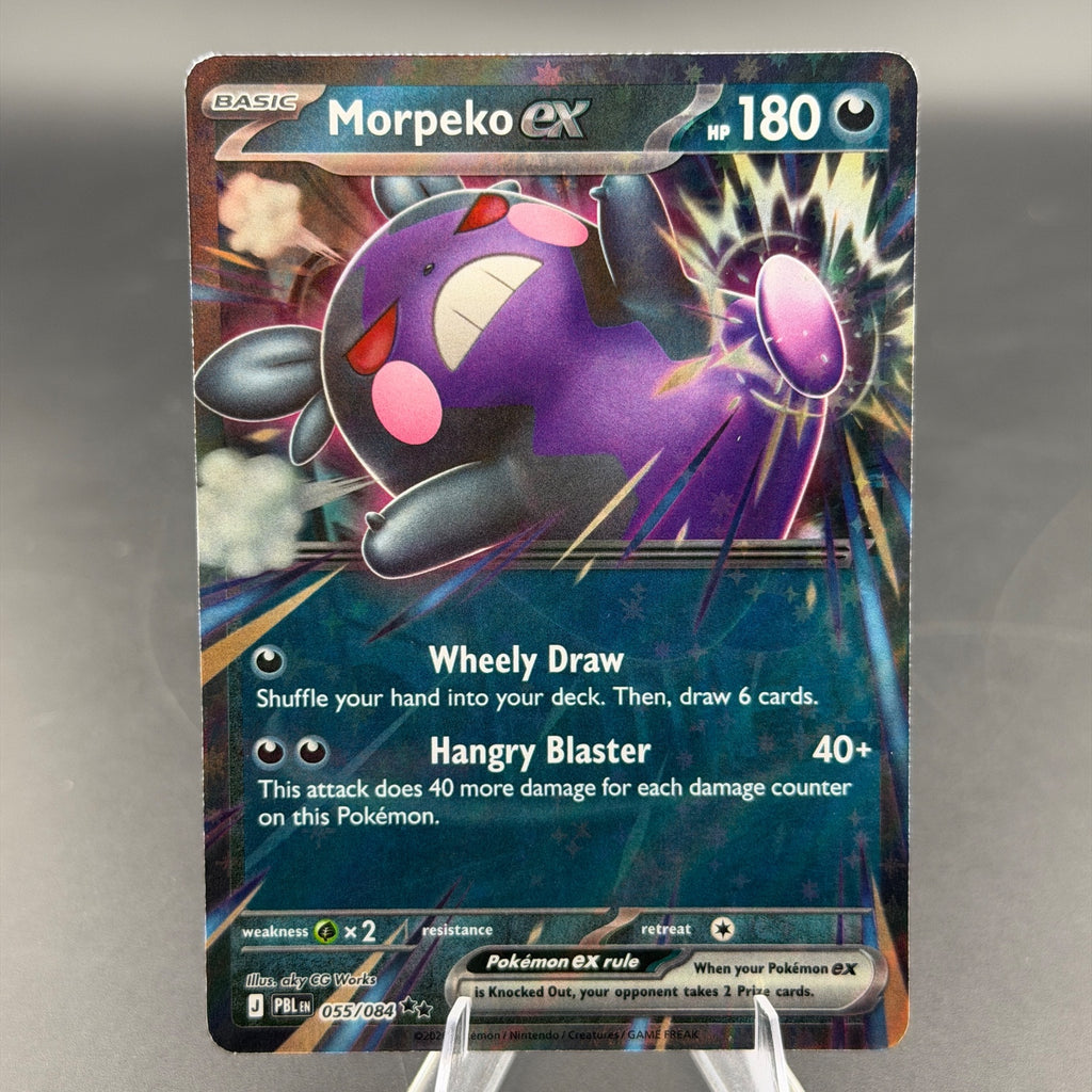 Pokemon TCG Morpeko ex Pitch Black 055/084