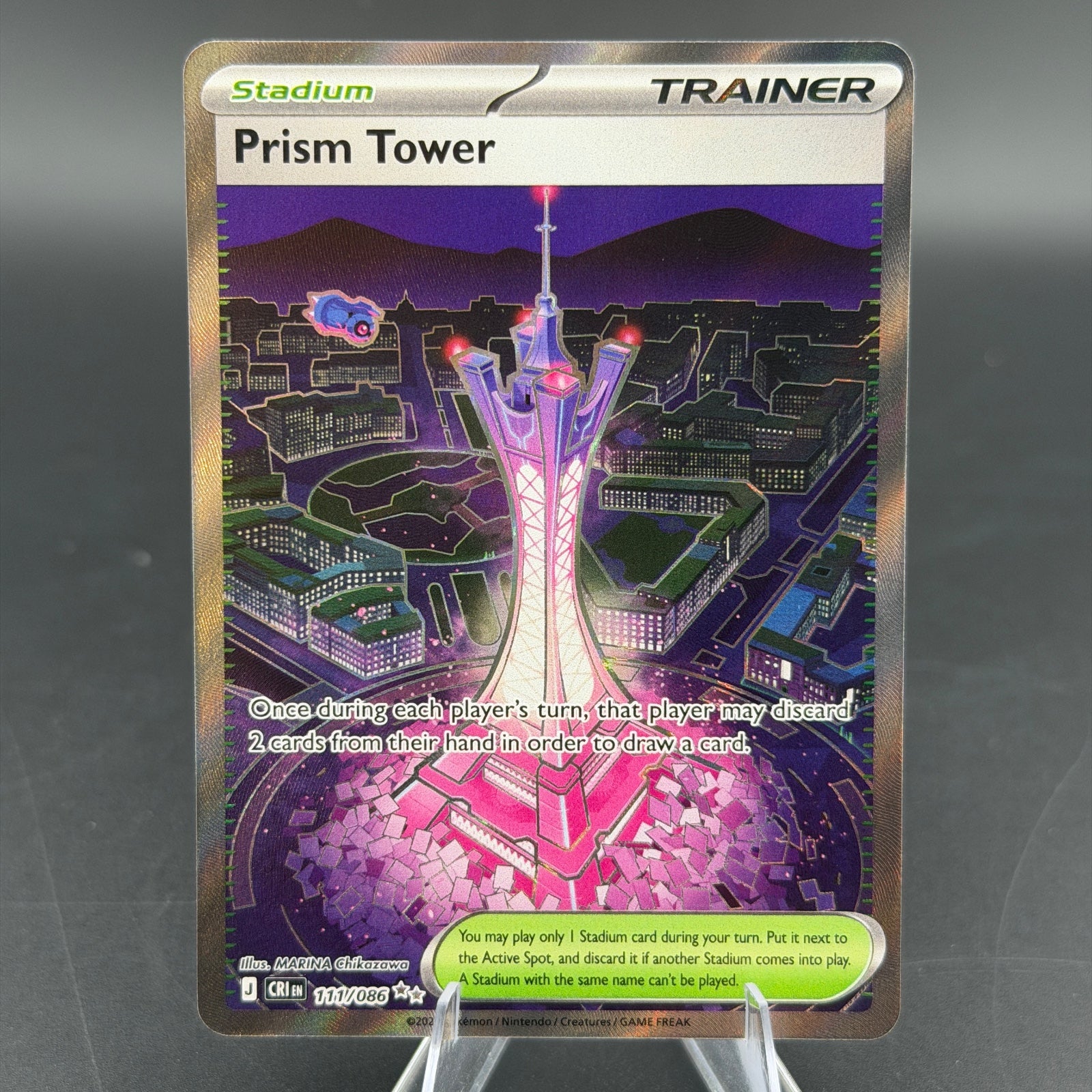 Pokemon TCG Prism Tower Chaos Rising 111/086
